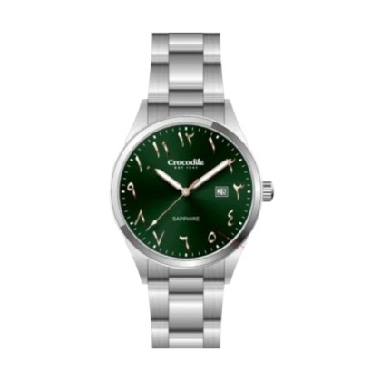 Crocodile CRDW10012.168 Green Dial Stainless Steel Men Watch